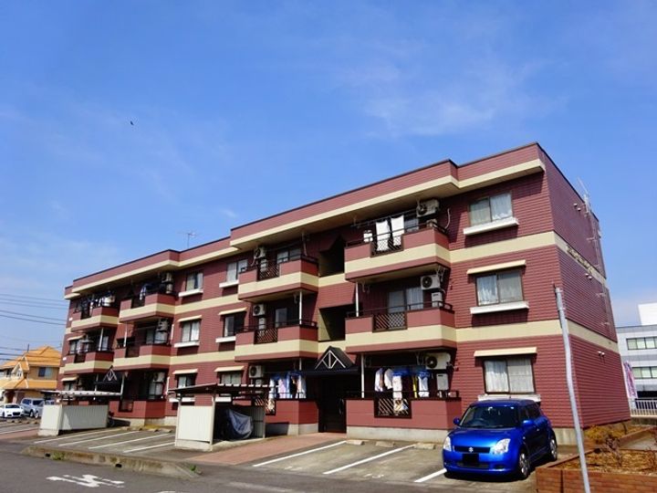 茨城県筑西市榎生1(マンション)の賃貸物件の外観