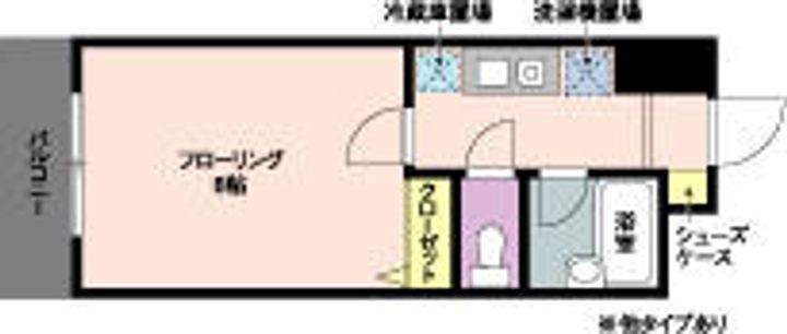 東京都練馬区向山1(マンション)の賃貸物件の間取り