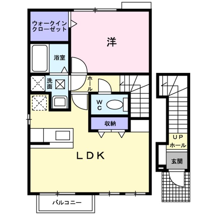 Friendly 優の間取り