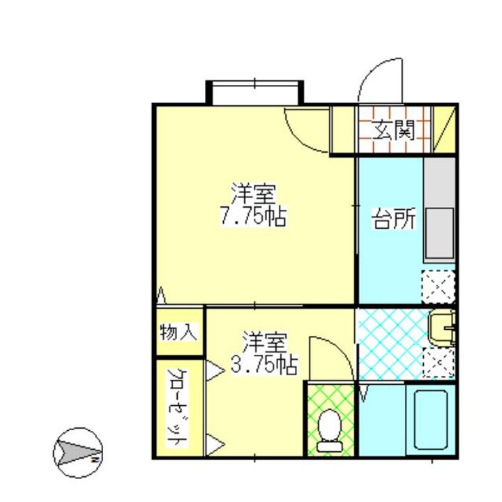 花蓮ファミリーの間取り