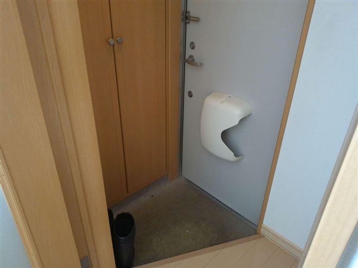 Clover(クローバー)Aの玄関