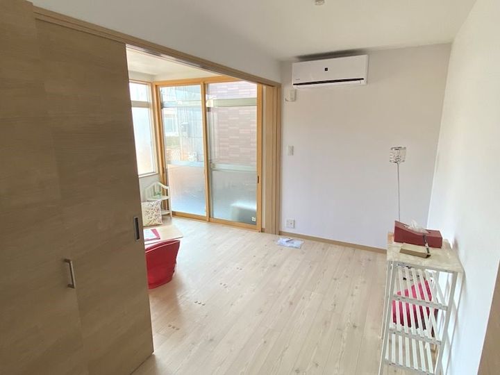 ダイヤハイツの居間