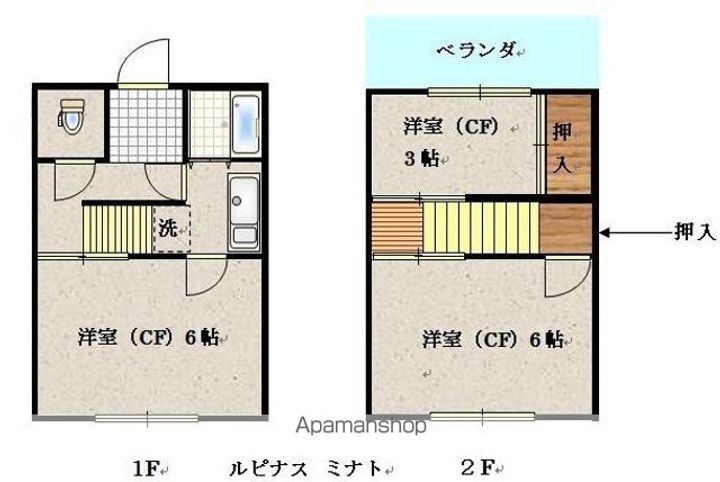 和歌山県和歌山市湊(一戸建)の賃貸物件の間取り