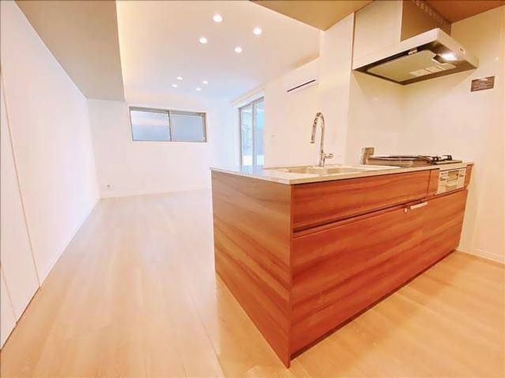 グリーンセントのキッチン