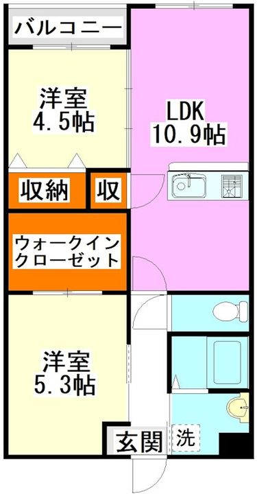 ネクストーリア飯塚西町の間取り