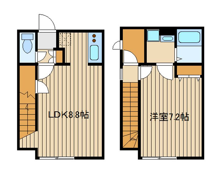 ブランシェ中村橋の間取り