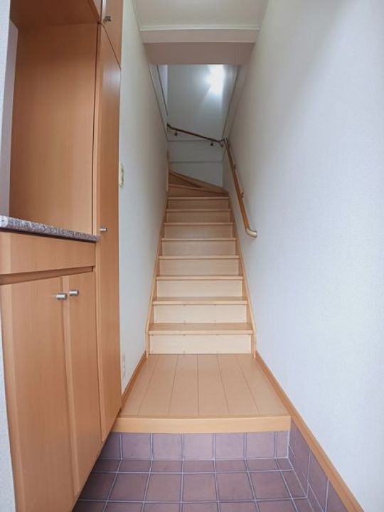 埼玉県熊谷市千代(アパート)の賃貸物件の玄関