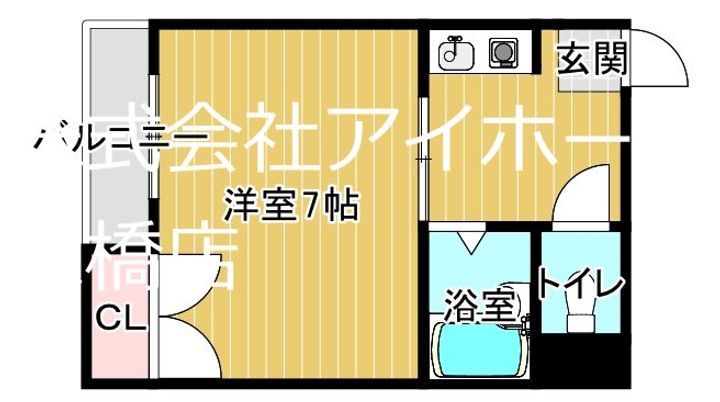 アメニティ関目の間取り