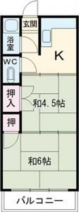 小出荘の間取り