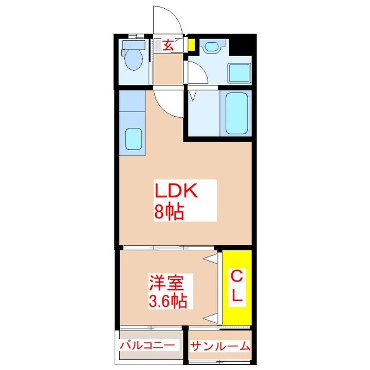 CLOUD9 iの間取り