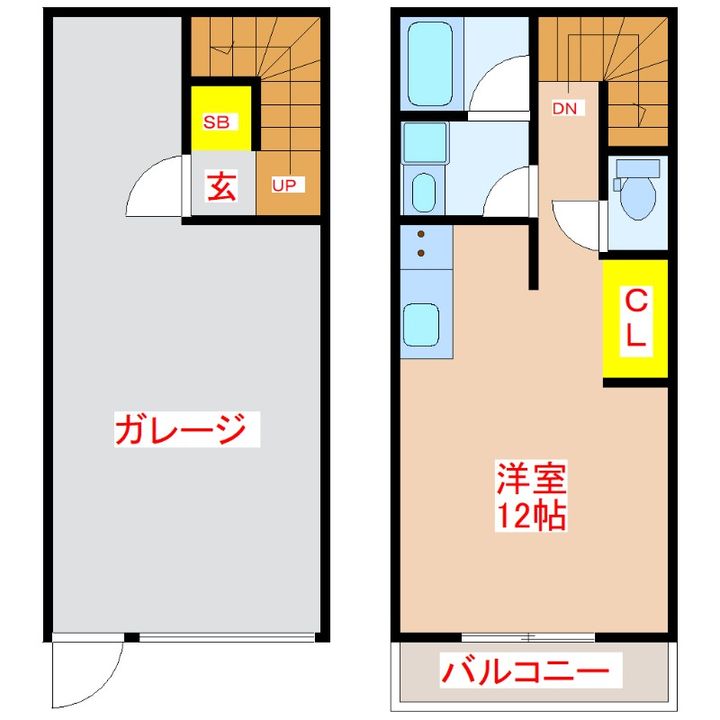 プログレス吉野の間取り