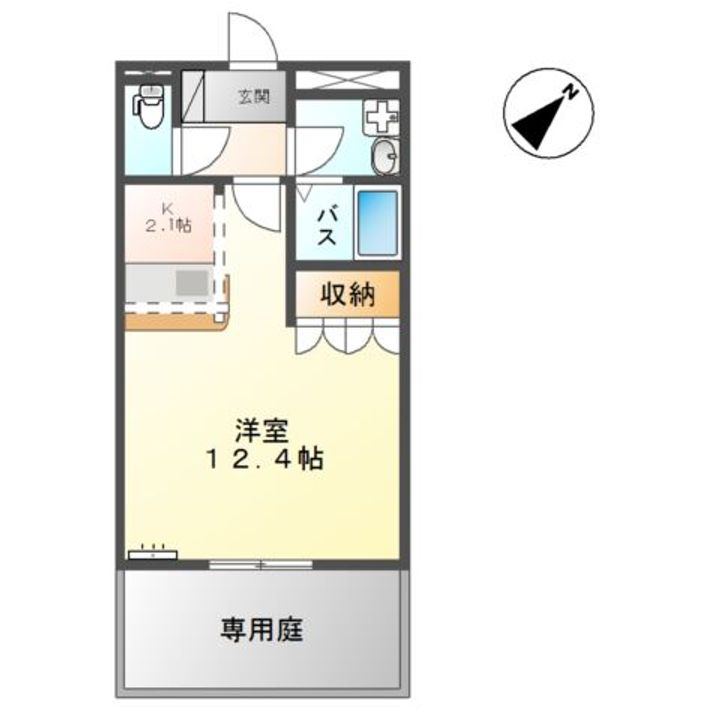 ファームハウス・ヒーローの間取り