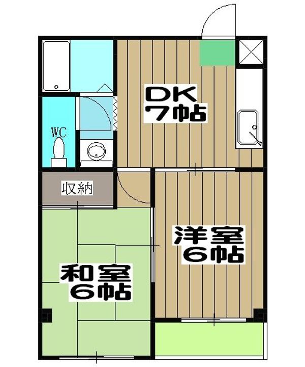 ヴィラロイヤルYUKIの間取り