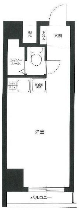 ライオンズマンション関内第2の間取り