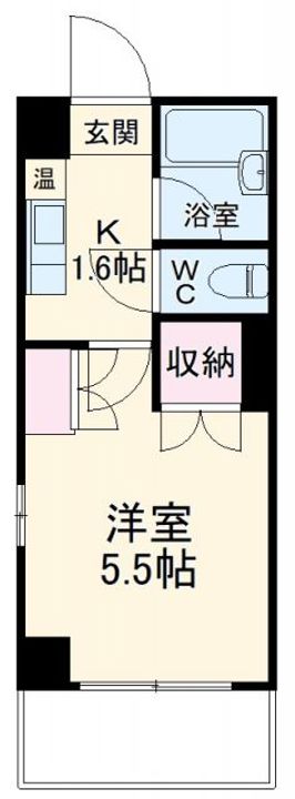 レジデンスカープ甲府の間取り