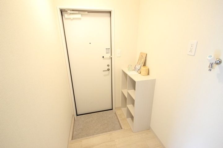 ソア長束の玄関