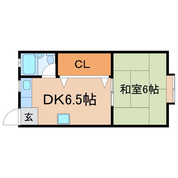兵庫県尼崎市西立花町4(マンション)の賃貸物件の間取り
