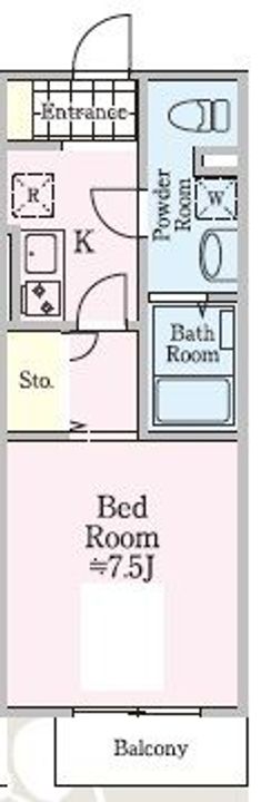 東京都練馬区桜台5(アパート)の賃貸物件の間取り