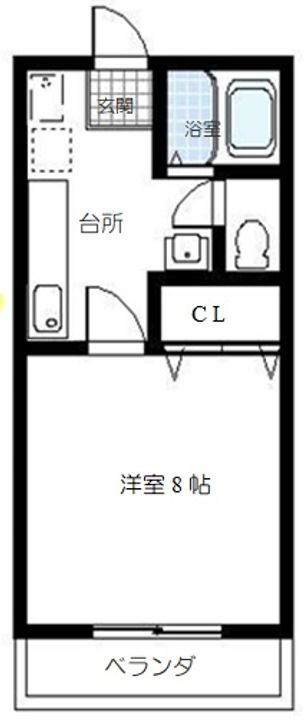 パレスペニーレインの間取り