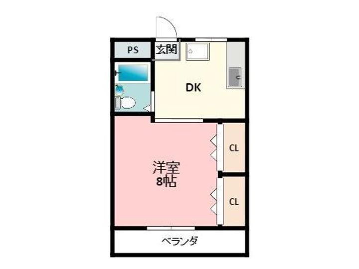 第一柏原マンションの間取り