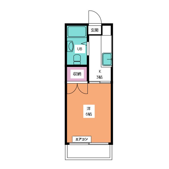 双葉ビルの間取り