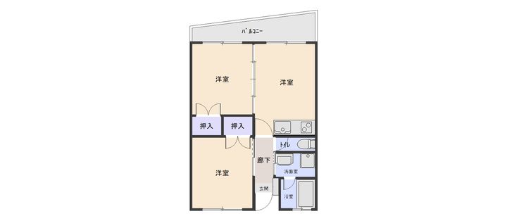 NKコートの間取り