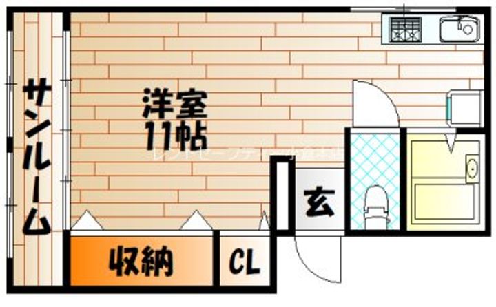 中野ビルの間取り