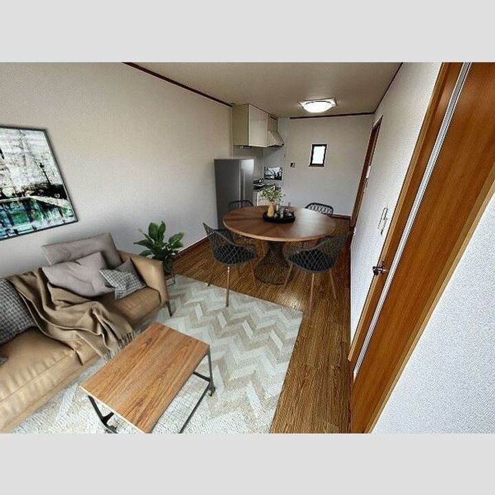 愛知県稲沢市北島町(一戸建)の賃貸物件の居間