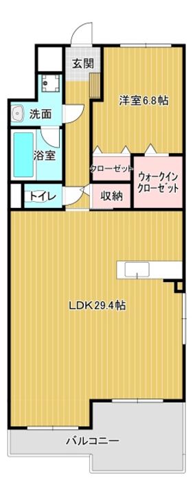 リーベンハイム・カガの間取り