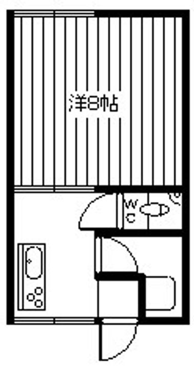 小野アパートの間取り