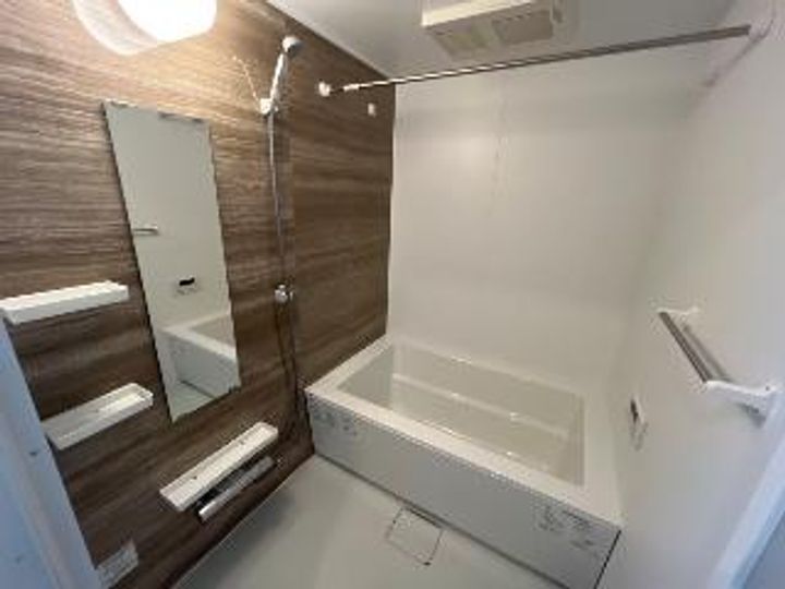 福島県本宮市高木字北ノ脇(アパート)の賃貸物件の風呂