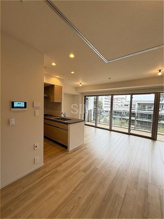 パークシティ高田馬場の居間