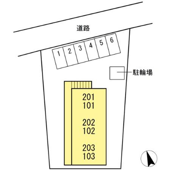 徳島県板野郡藍住町矢上字原(アパート)の賃貸物件のその他画像