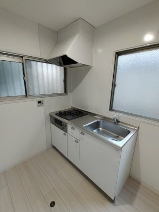 ソレイユ住道のキッチン