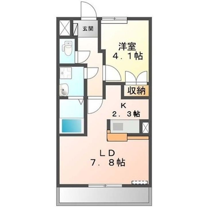 ラ メゾン デ ショコラの間取り