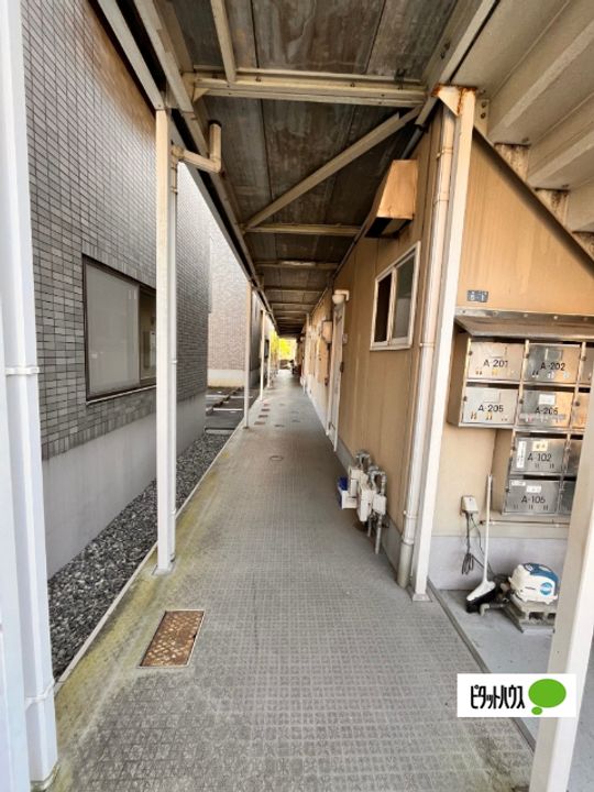 旭ハイツの地図