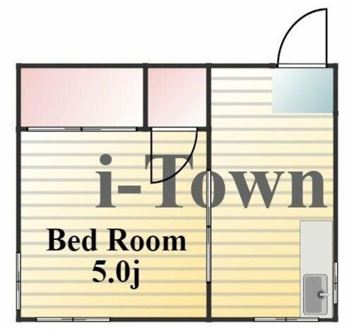 関アパート1の間取り