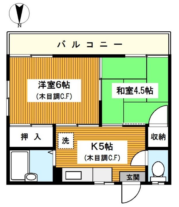 グレイスメゾンの間取り