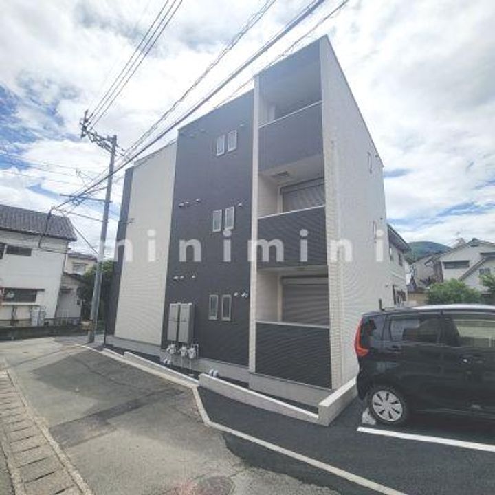 熊本県熊本市西区花園3の賃貸アパートの外観