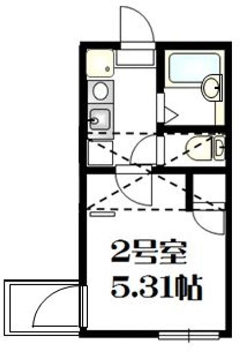 ワイズ天王町星川の間取り