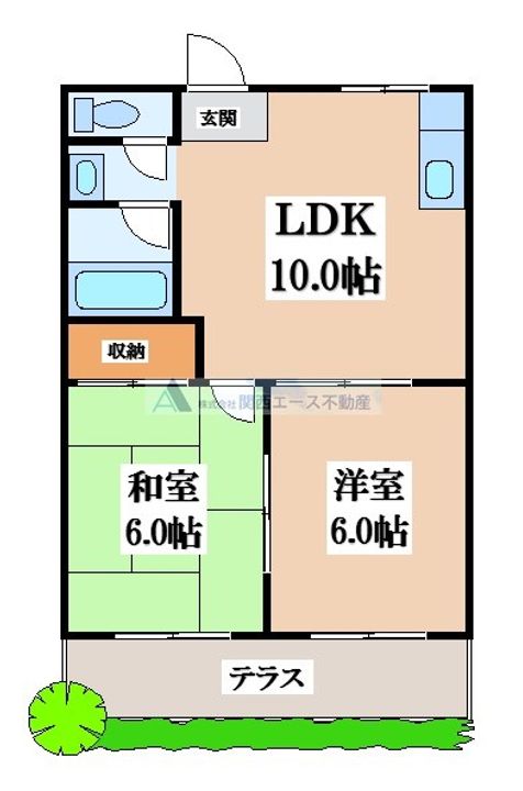 セイキハイツの間取り