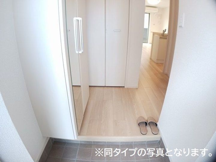 徳島県阿南市見能林町林崎(アパート)の賃貸物件の玄関