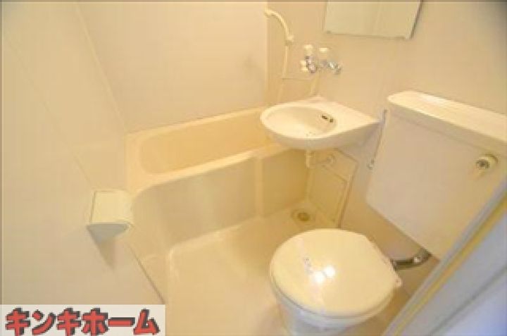 広島県広島市中区河原町(マンション)の賃貸物件の風呂