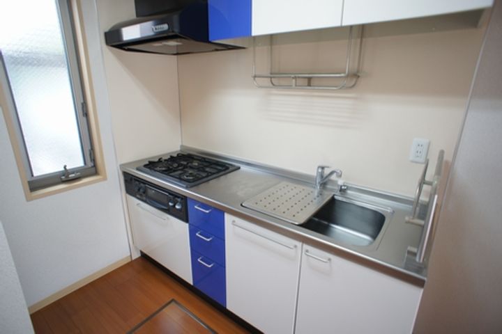 東京都昭島市緑町3(アパート)の賃貸物件のキッチン
