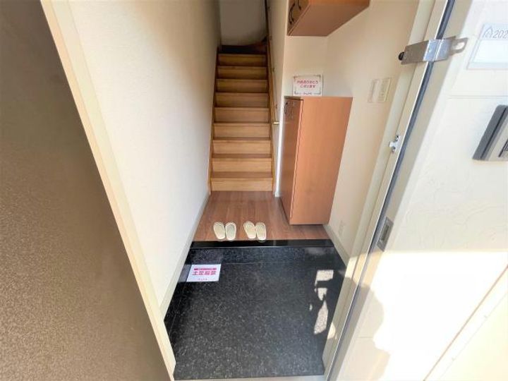 岐阜県各務原市川島河田町(アパート)の賃貸物件の玄関