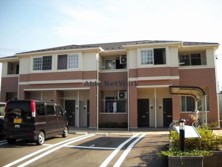 岐阜県各務原市川島河田町(アパート)の賃貸物件の地図