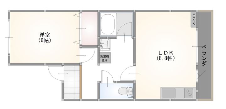 メゾン・ド・ピーターパンの間取り