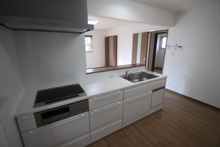 岡山県岡山市中区御成町(一戸建)の賃貸物件のキッチン