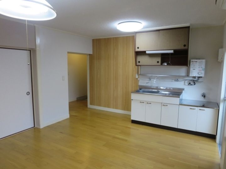 福岡県北九州市門司区高田1(マンション)の賃貸物件のキッチン