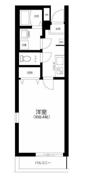 埼玉県川口市東川口4(アパート)の賃貸物件の間取り